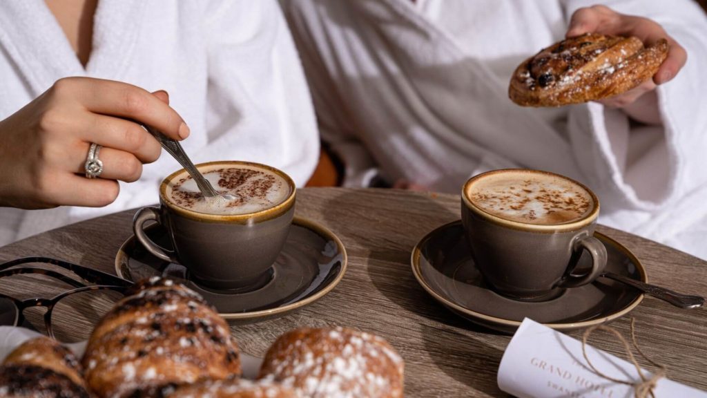 In Room Coffee and Pastries