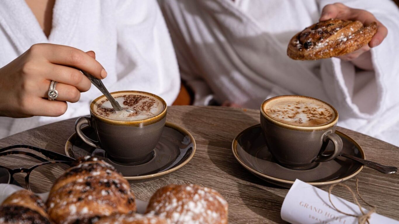 In Room Coffee and Pastries