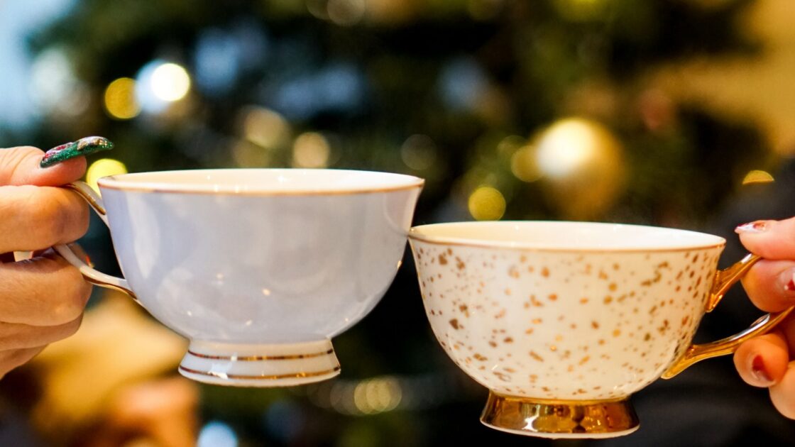 afternoon tea christmas tree